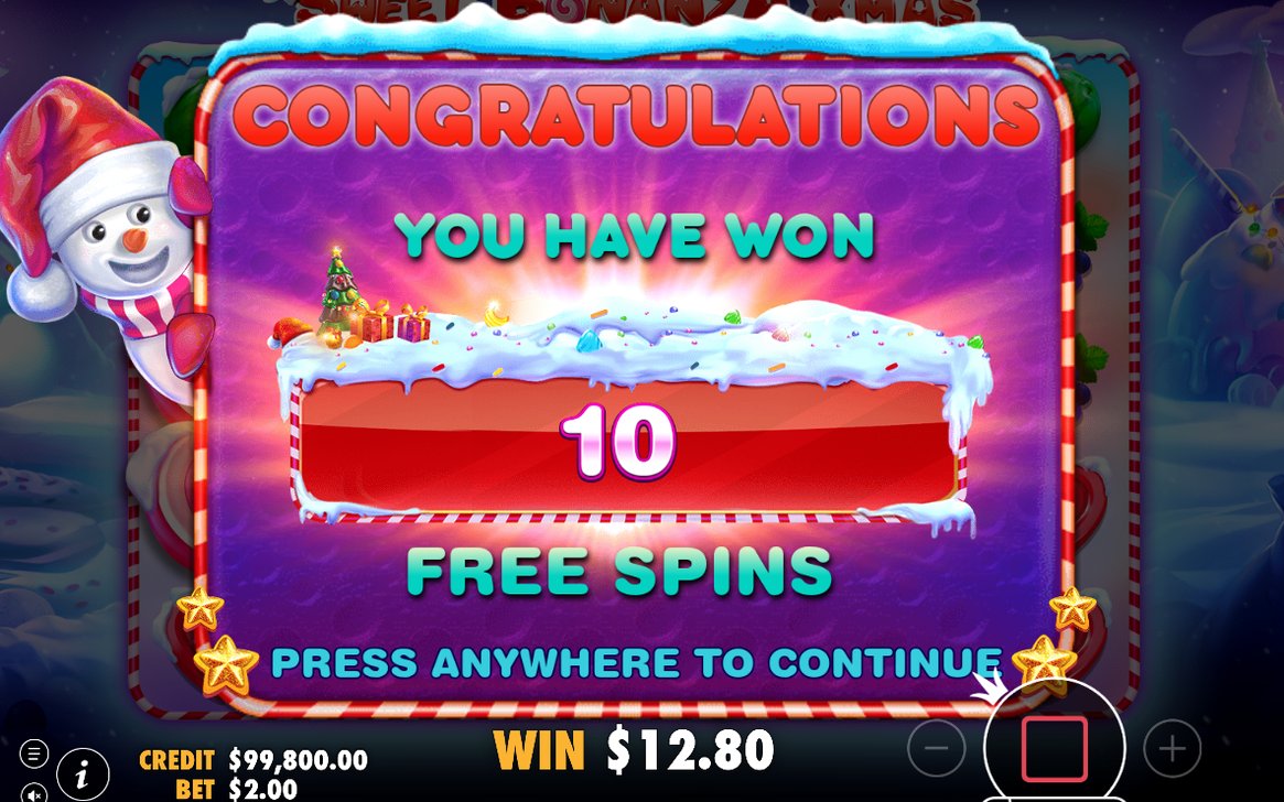 Bakgrunden skiftar till djupblålila med glittrande partiklar i free spins