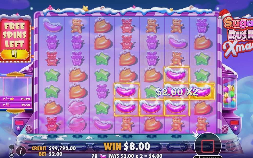 Free Spins på mörkt lila nattbakgrund med Multiplier Spots