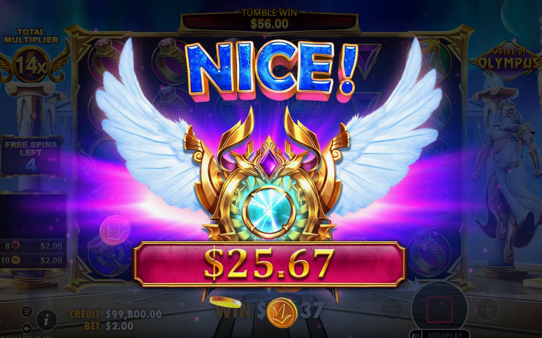 Free spins med total multiplikator i bild